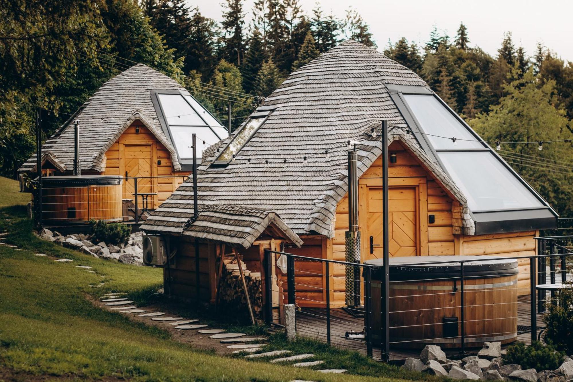 Osada Poli Koniakow - Panoramiczny Domek Nr 2 Z Prywatna Balia I Hydromasazem Eksteriør bilde